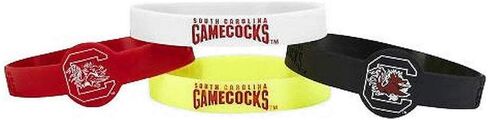 aminco NCAA Unisex Adult Silicone Bracelet (4-Pack) in Saudi Arabia