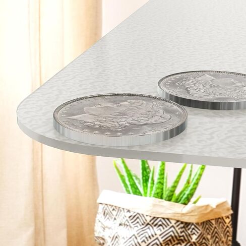 Clear Plastic Chair Mat for Office Chair on Carpet with Lip, 26 * 28Inches Office Chair Mat for Hardwood Floor, Chair Mat for Rolling Chairs, Clear Chair Mat for Office Chair Floor Protector in Kuwait