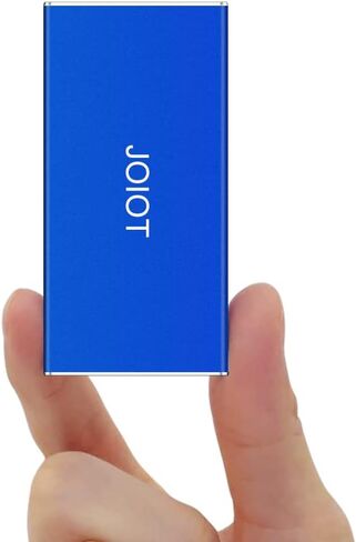 محرك أقراص SSD خارجي محمول بسعة 1 تيرابايت - محرك أقراص ثابتة خارجي يصل إلى 540 ميجابايت/ثانية، محرك أقراص SSD خارجي USB 3.1 Gen 2 فائق النحافة، أزرق in Kuwait