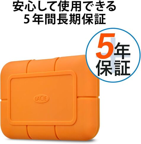 LaCie SSD محمول 2 تيرابايت SSD متين USB3.1 (Gen2) IP67 مقاوم للماء STHR2000800 in Kuwait