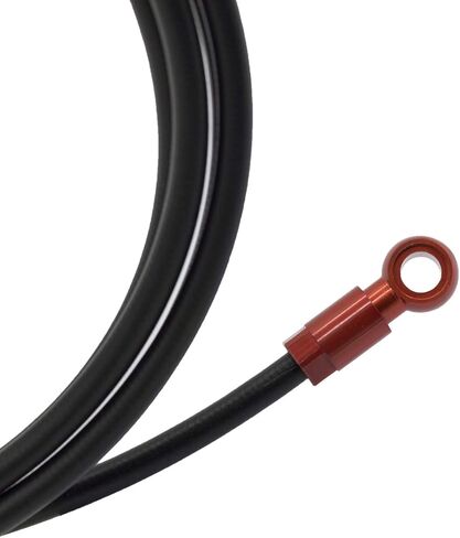 طقم خرطوم فرامل قرص هيدروليكي للدراجة لنظام شيمانو BH90-SB 2000 مم أحمر in Kuwait