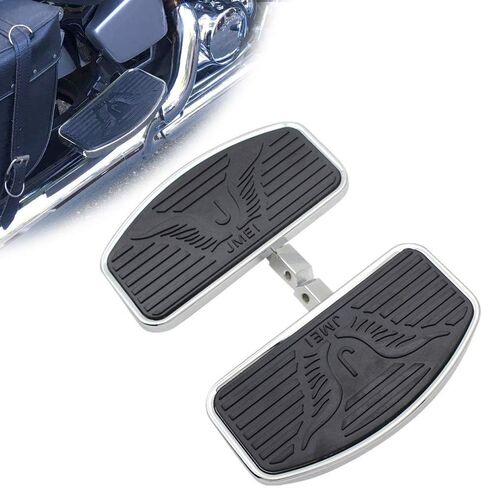 ألواح أرضية الدراجة النارية أوتاد القدم لهوندا VTX1300 VTX1800 سوزوكي VL400 VL800 C50 مسند القدم الأمامي/زوج الركاب in Kuwait