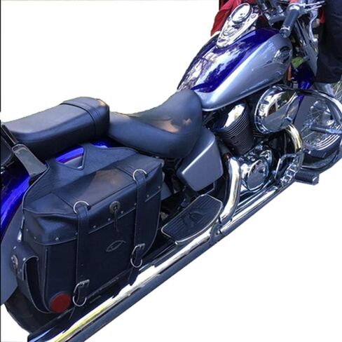 ألواح أرضية الدراجة النارية أوتاد القدم لهوندا VTX1300 VTX1800 سوزوكي VL400 VL800 C50 مسند القدم الأمامي/زوج الركاب in Kuwait