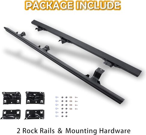 قضبان صخرية ذات 4 أبواب تناسب 2021-2024 Ford Bronco Rock Sliders Nerf Bars (باستثناء Bronco Sport) in Kuwait