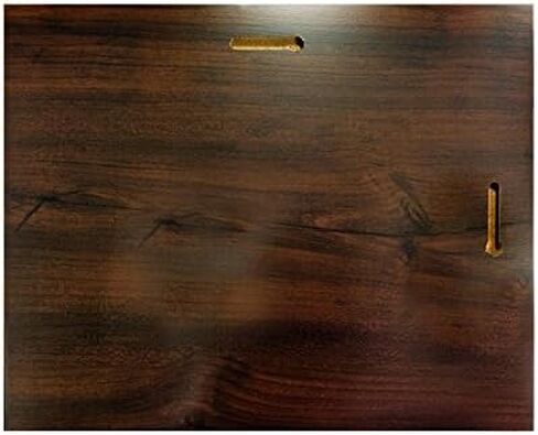حامل إطار شهادة مقاس 8.5 × 11، شاشة عرض لوحة حائطية منزلقة، إطار مقاس 10-1/3 × 13 بوصة، خشب الجوز مع حدود ذهبية in Kuwait