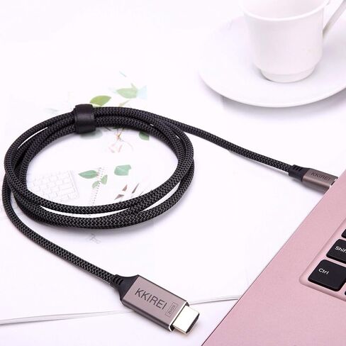 [Intel Certified USB 4 Cable for Thunderbolt 4 Cables, 3.3FT/1M USB-C Cable 40Gbps Data Transfer and 100W 20V/5A Charging Power, Compatible with Thunderbolt 3, 4, USB-C, USB4 Devices in Saudi Arabia