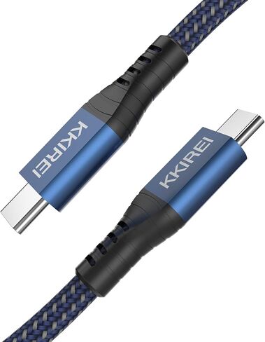 [Intel Certified USB 4 Cable for Thunderbolt 4 Cables, 3.3FT/1M USB-C Cable 40Gbps Data Transfer and 100W 20V/5A Charging Power, Compatible with Thunderbolt 3, 4, USB-C, USB4 Devices in Saudi Arabia