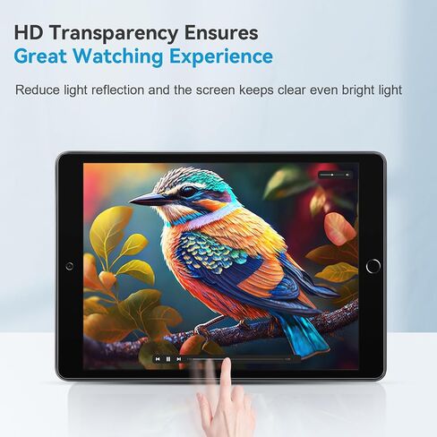 2 Pcs iPad 9th/8th/7th Generation Paperfeel Screen Protector | iPad 10.2 Screen Protector for Drawing Sketching like on Paper | Anti Fingerprint and No Glare Matte PET Film in Saudi Arabia