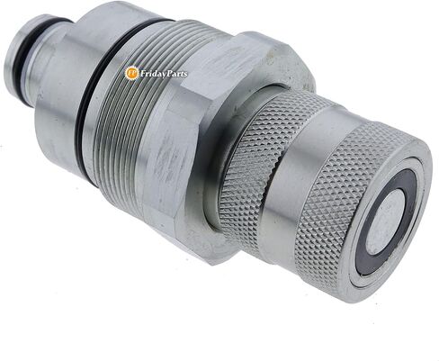 FridayParts Hydraulic Flat Face Quick Connect Coupler AT406475 Compatible for John Deere Skid Steer Loader 318E 319E 320E 323E 326E 328E 329E 332E 333E Replacement in Saudi Arabia