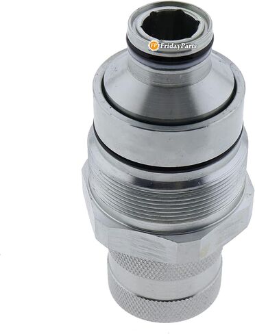 FridayParts Hydraulic Flat Face Quick Connect Coupler AT406475 Compatible for John Deere Skid Steer Loader 318E 319E 320E 323E 326E 328E 329E 332E 333E Replacement in Saudi Arabia