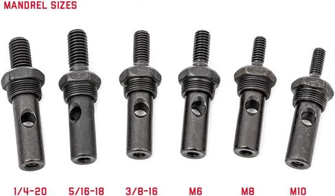 Rough Country 10-Piece Nutsert Tool Kit | Quick Change Mandrel Set - 10583 in Saudi Arabia