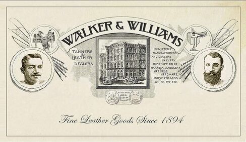 حزام جيتار من الجلد النحاسي المعدني LIP-05 من Walker & Williams مع أدوات مسيحية متقاطعة وشوك للجيتار الصوتي والكهربائي والباس in Saudi Arabia