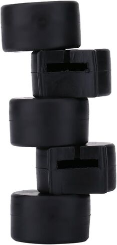 المطاط الكلارينيت الإبهام وسادة استراحة حامي مريحة لينة العملي المطاط الكلارينيت الإبهام حامي غطاء الاصبع أسود 10 قطعة in Kuwait