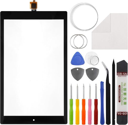 [New] Duotipa Touch Screen Digitizer Replacement for Amazon Kindle Fire HD 10 9th 2019 M2V3R5 with Repair Tools Kit.(No LCD Screen). in Saudi Arabia