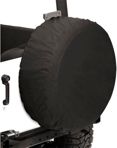 غطاء إطار مخصص من Bestop 6103335 باللون الأسود الماسي - 33 بوصة × 13 بوصة in Kuwait
