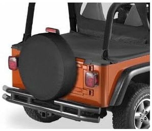 غطاء إطار مخصص من Bestop 6103335 باللون الأسود الماسي - 33 بوصة × 13 بوصة in Kuwait