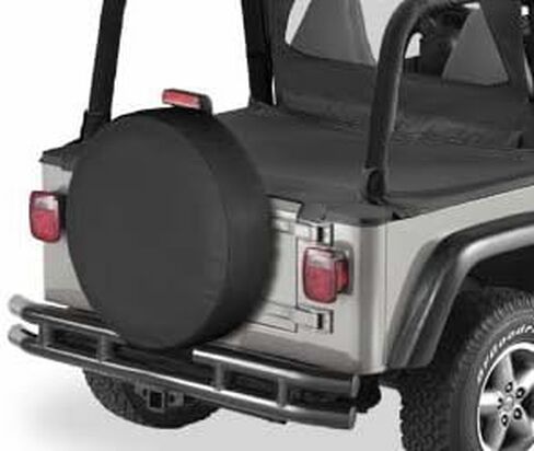 غطاء إطار مخصص من Bestop 6103335 باللون الأسود الماسي - 33 بوصة × 13 بوصة in Kuwait