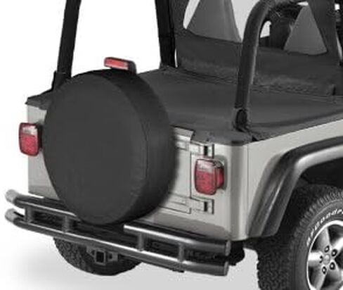 غطاء إطار مخصص من Bestop 6103335 باللون الأسود الماسي - 33 بوصة × 13 بوصة in Kuwait