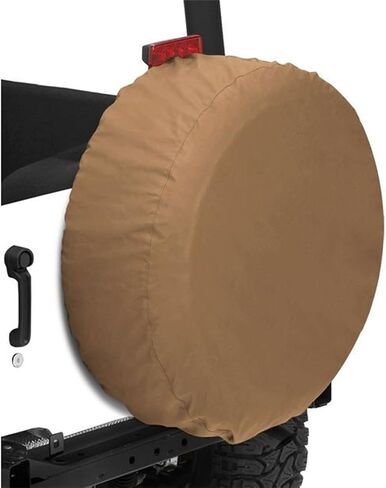 غطاء إطار مخصص من Bestop 6103335 باللون الأسود الماسي - 33 بوصة × 13 بوصة in Kuwait