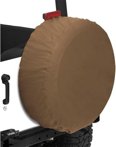 غطاء إطار مخصص من Bestop 6103335 باللون الأسود الماسي - 33 بوصة × 13 بوصة in Kuwait