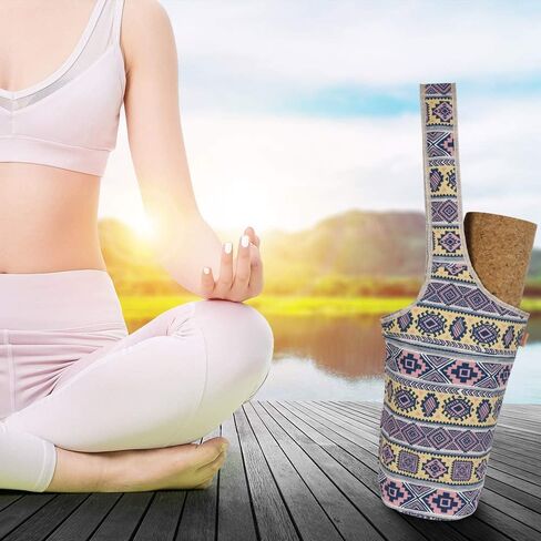 Yoga Mat Bag, Long Tote with Pockets Cute Yoga Mat Holder with Bonus Yoga Mat Strap, Stylish and Practical Yoga Mat Bags and Carriers for Women in Kuwait