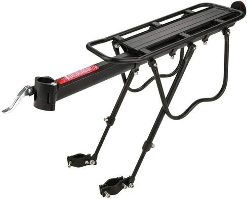 Bike Rack,Rear Bike Rack,Bike Accessories,Bike Rear Rack,Bicycle Rear Rack Adjustable Quick Release Bike Cargo Rack Rear Seat Luggage Carrier Cycling Accessory in Saudi Arabia