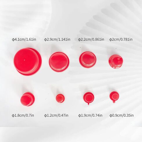 مجموعة سدادات غطاء السيارة من سولاري - مجموعة مكونة من 8 قطع للسيارة in Kuwait