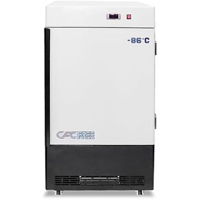 18°C ~86°C/64.4℉~-122.8℉ Protable Ultra-Low Temperature Freezer 12V-240V Compatible Lab Cryogenic Freezer Samples Flash Freezer for Laboratory Samples Storage Lab Refrigerator 38LB