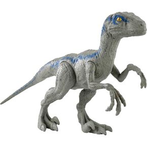 Mattel Jurassic World Toys كبير فيلوسيرابتور الأزرق