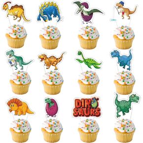 Classic Cars 24 PCS Cupcake Toppers ، 1950's Collectible Vintage Seep Mission Supplies Fords Favors ، Cake Bicks for Birthday Anniversary Wedding Account