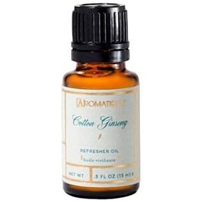 Aromatique Cotton Ginseng Refresher Oil.5 oz by (1)