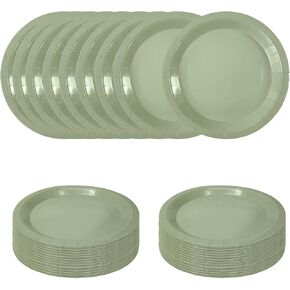 SIETDESEO 50 PCS لوحات طباعة البقرة 9 بوصة لوحات ورقة البقرة لعيد ميلاد الحفلات الطفل دش ديكورات يمكن التخلص منها لحفلات البقرة