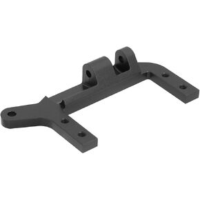 TRX4 Servo Mount Aluminium TRX4 SOA SOA SUPENSION 4-LINK SPENENCE لـ 1/10 RC Crawler TRX4 SEVRO على ترقيات محور جبل 1 (أسود)