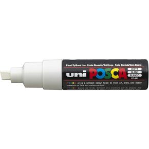 Uni-Ball Posca Marker Pen PC-8K White-قلم واحد