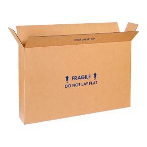 BARTNERS Brand 28x6x20 مربعات من الورق المقوى المموج ، 6 "L x 4" W x 2 "H ، حزمة 5 | الشحن ، والتغليف ، والتحرك ، وصندوق التخزين للأعمال ، وصناديق كبيرة بالجملة 28620