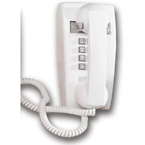 Cortelco ITT-2554VWH هاتف الجدار الفردي (أبيض)