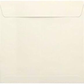 Luxpaper Square دعوة المظلات | قشر & الصحافة | 7 1/2 "× 7 1/2" | طبيعي | 70 رطل. نص | 50 كتي