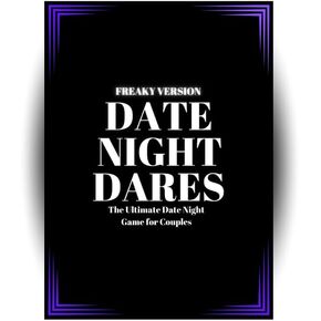 Date Night يجرؤ على نسخة فظيعة - الأزواج يشربون لعبة Wild & Freaky Fun - مثالي لليالي التاريخ وأعياد الميلاد والذكرى السنوية وعيد الحب! | هدايا فريدة له/لها | ألعاب الزوجين والهدايا