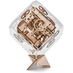 MINI - 3D Wooden Puzzle & Marble Maze للمراهقين والكبار ، Maze Puzzle - مجموعات بناء للبالغين ، صندوق ألغاز مع 130 قطعة مصنوعة في الولايات المتحدة الأمريكية
