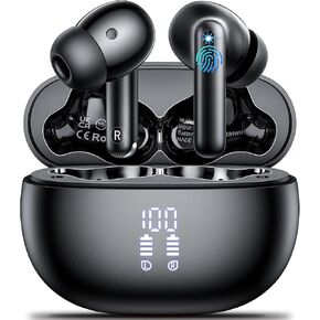 Wireless Earbuds Wireless Headphones Bluetooth 5.3 Blue