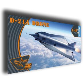 CLEAR PROP 4819 1/48 D-21A Drone Plastic model aircraft