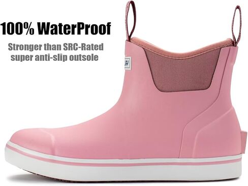 SUREWAY Women's Deck Boots Professional Non-Slip Fishing & Ankle Deck Boot Waterproof Rain Boots in Saudi Arabia