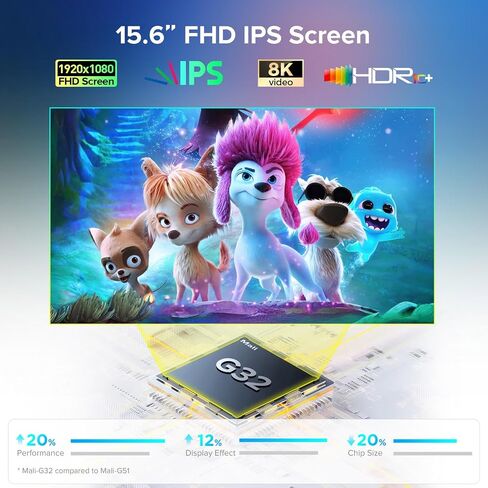 XTRONS 17.3 Inch Motorized Car Overhead Player, 8K FHD IPS Screen Android Car Roof Mount Monitor Built-in Stereo Speakers, Auto Flip Down Car Monitor Support HDMI USB Input in Saudi Arabia