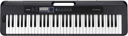 Casio CT-S300 Keyboard Bundle with Adjustable Stand, Bench, Headphones, Sustain Pedal, Piano Book, Instructional DVD, and Austin Bazaar Polishing Cloth in Saudi Arabia