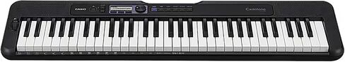 Casio CT-S300 Keyboard Bundle with Adjustable Stand, Bench, Headphones, Sustain Pedal, Piano Book, Instructional DVD, and Austin Bazaar Polishing Cloth in Saudi Arabia