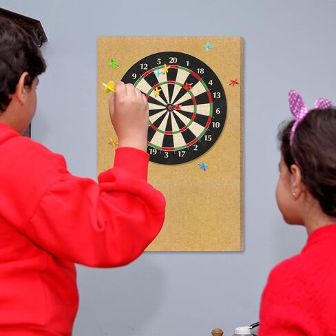 Dart Board Wall Protector Self-Adhesive Wall Surround Board Dart Board Black Felt Wall Tiles Cork Dart Board Backer Cork Board Felt Dartboard Wall Protection in Saudi Arabia