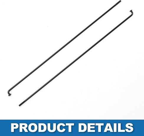 Bike Spokes 14G Mountain Bike Spokes Steel Black 36Pcs in Saudi Arabia