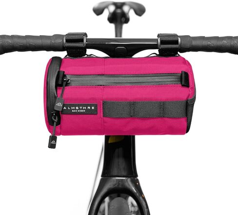 Signature Bar Bag – Midnight Black | Hard-Shell Bike Handlebar Bag with Waterproof Zippers & Adjustable Straps | Lightweight Bicycle Handlebar Bag, Compatible with Road, Gravel & MTB Bikes in Kuwait