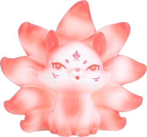 H&W Nine-Tailed Fox Piggy Bank for Kids,Unbreakable Money Bank,Cute Fox Coin Bank for Boys Girls,Best Birthday Gifts Home Decoration (Red) in Saudi Arabia