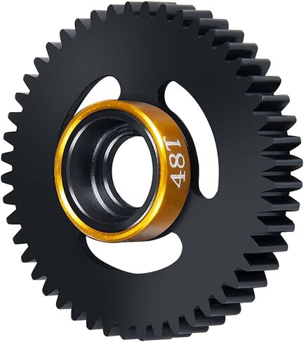 RC Carbon Steel Sper Gear 48p 45t 48t 55t Gears for 1/16 Tra-xxas Rally 4WD Summit VXL E-Revo VXL Slash Upgrade Gear (45T) in Kuwait